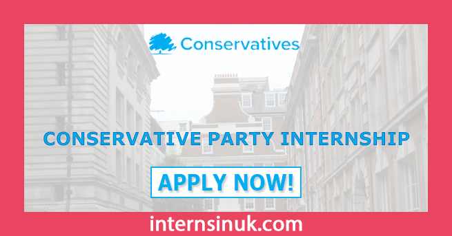 Conservative Party Internship